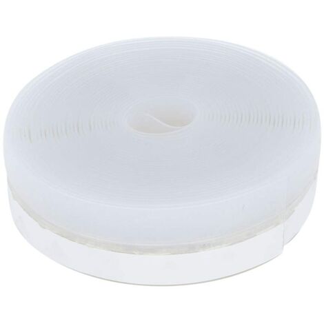 Ej.Life Silikondichtung, energiesparender Türdichtungsstreifen, schallisoliert für Kleiderschränke für Möbel(25mm5m (White/White Random)) A