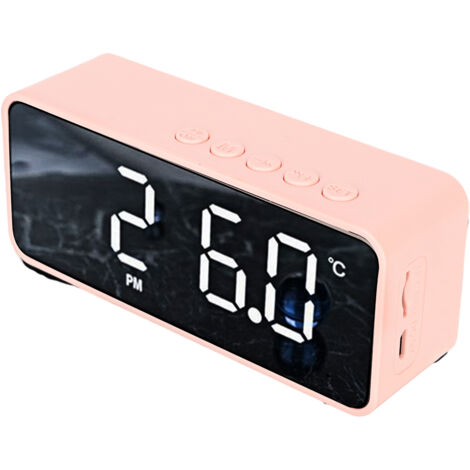 Ej.Life SmartSet Radiowecker mit -Lautsprecher, Ladestation/Telefonladegeräten, USB-Anschluss