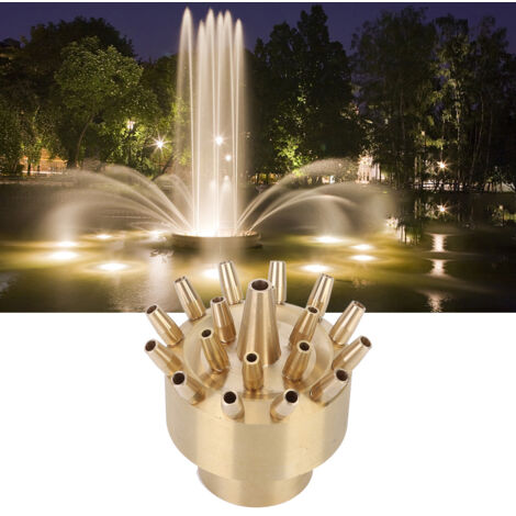Ej.Life Springbrunnen Düse DN40 weiblicher Sprühkopf für SPA Pool 3-Schicht-Streulandschaft