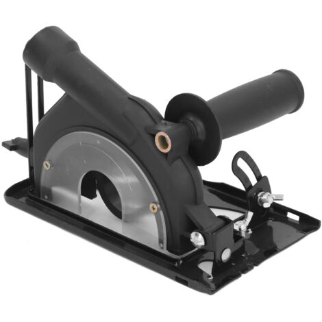 Ej.Life Support de Meuleuse D'angle, Support de Coupe Réglable, Couvercle de Protection, Accessoires de Meuleuse D'angle 0-45 °, Couvercle de Bouclier pour Fraiseuse D'angle de 100 à 125