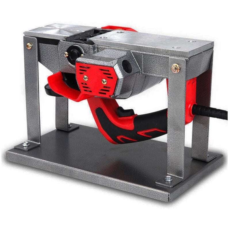 Ej.life - Support de rabot électrique inversé pour rabot électrique, support de rabotage pour le travail du bois, support pratique à rabat pour