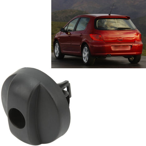 Ej.Life Tankdeckel Tankdeckel ABS Tankdeckel 1508G0 Tankdeckel Ersatz für Peugeot 208 2008 307 207 807