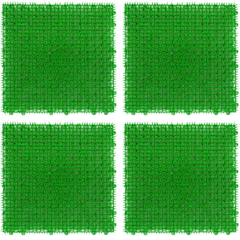 Ej.life - Tapis d'herbe tapis d'herbe à embotement tapis artificiel doux tapis de gazon d'herbe piscine pelouse fournitures de jardin