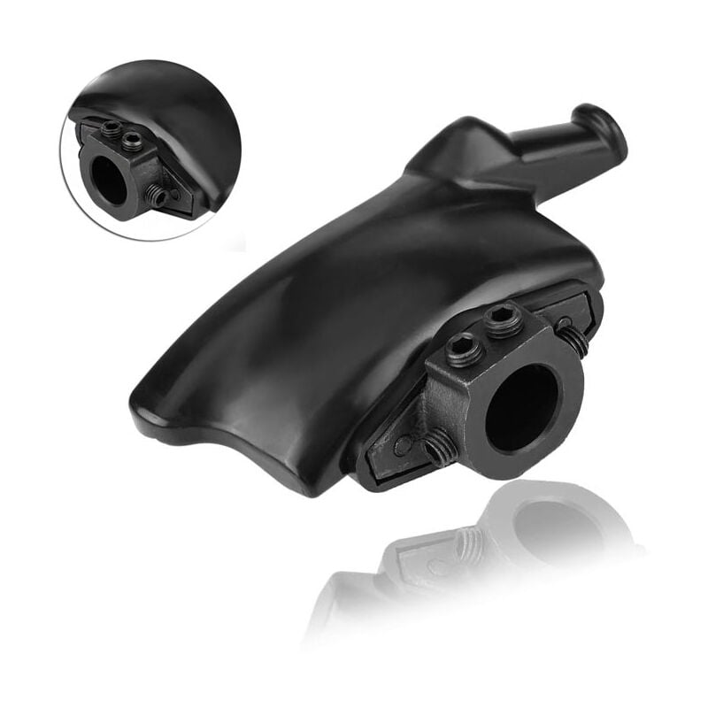 Ej.Life Tête de Canard Démount de changeur de Pneu, Machine de Changement de Pneu Noir, tête de démontage en Nylon Plastique(30mm)