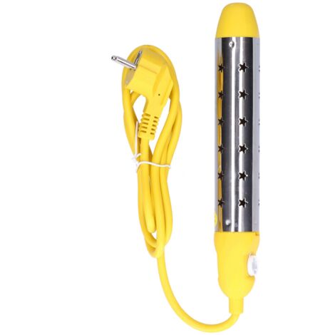 Ej.Life Thermoplongeur 600 W, ensemble mini-chaudière de réchauffeur de voyage portable, composant de chauffage multifonctionnel idéal pour chauffer l'eau de boisson, l'eau de baignade 220 V