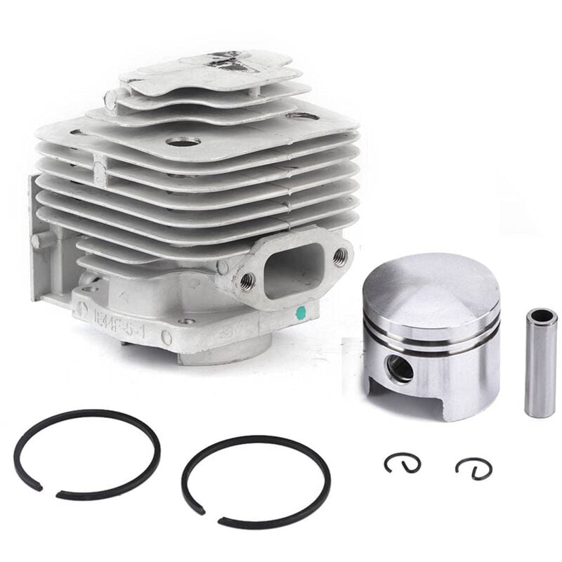 Ej.life - topincn Jeu de Cylindres Kit de Piston 44mm Pièces de Moteur en Alliage D'aluminium Kit de Goupille de Joint de Piston de Cylindre de