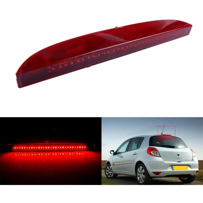 Ej.life - Troisième Feu de Stop pour Clio ii, Haut 3ème Feux Stop arrière Rena-ult Clio ii 1998-2005 7700410753