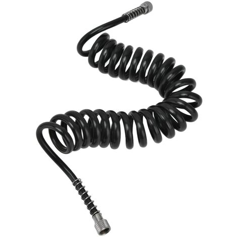 Ej.Life Tuyau D'air pour Peinture Aérographe, Tuyau D'air en Polyuréthane avec Raccords Filetés Femelles G1/8