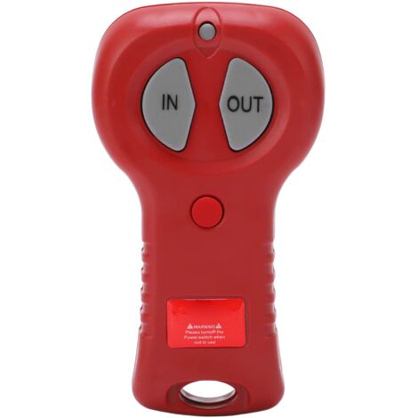 Ej.Life Universal Windenfernbedienung, Kabelloses Windenfernbedienungsset mit Kontrollleuchte 9-30V 434MHZ Wasserdicht Universal für LKW ATV SUV ATV-Winden