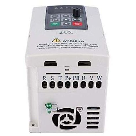 Ej.Life Variateur de Fréquence VFD 380V 2.2KW pour Sortie d'Entrée Triphasée de Contrôle de Vitesse du Moteur