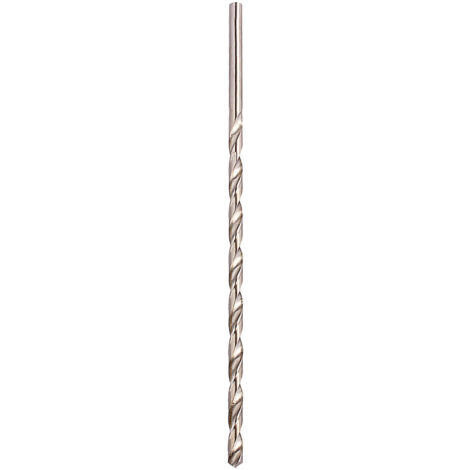 Ej.Life Verlängerung, Gerader Schaft, 6 Mm Steinbohrer, 200 Mm Lang, 6 Mm Extra Langer Holzbohrer, Spiralbohrer, Metallbearbeitungszubehör für Holz, Aluminium, Kunststoff