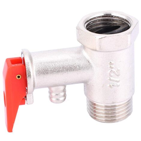 Ej.Life Warmwasserbereiter, großartige Verarbeitung Einlassinstallation überprüfen Messing zuverlässiges Ventil, praktisch für 0,9 MPa + 100 ℃ A