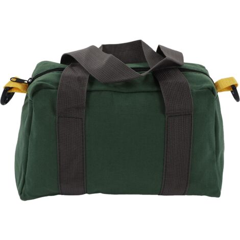 Ej.Life Werkzeugtasche aus Segeltuch Handwerkzeugtasche aus Segeltuch Handwerkzeugtasche aus Wasserdichtem, Strapazierfähigem, Weitmauligem Segeltuch, Tragbare Werkzeugtasche für (20 Zoll / 50,8 cm)