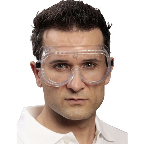 Ekastu BASIC 277 382 Vollsichtbrille  Schwarz, Weiß EN 166-1 DIN 166-1