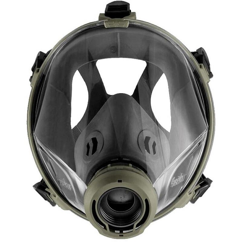 Image of C 701 olive/black 466701 Respiratore a maschera pieno facciale en 136, en 148-1 din 136, din 148-1 - Ekastu