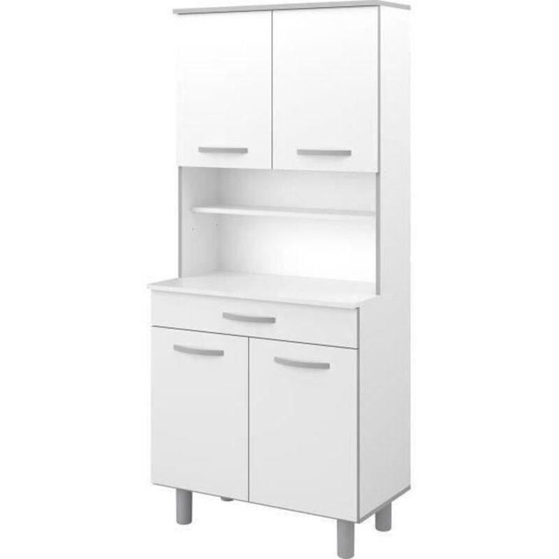 Les Tendances Ekipa Moderner Buffet Weiß 80 Cm Für Die Küche