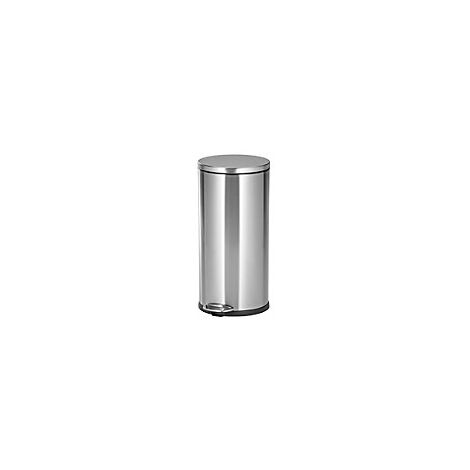 EKO  Cestino a pedale in acciaio inox  rotondo  capacità 20 l