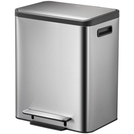 EKO EcoCasa Treteimer-Abfalleimer 15 + 15L