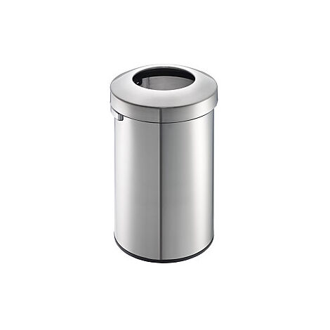 EKO  Elegante cestino per rifiuti  acciaio inox  capacità 90 l