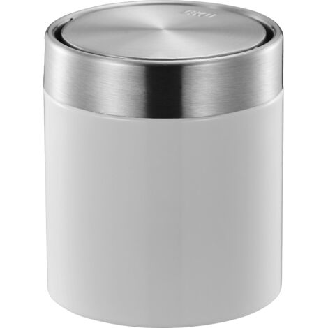 EKO, Poubelle de table, en acier, capacité 0,5 l, l x h x p