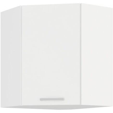 EKO White Eckhängeschrank 58x58 Weiss matt Küchenzeile Küchenblock Einbauküche