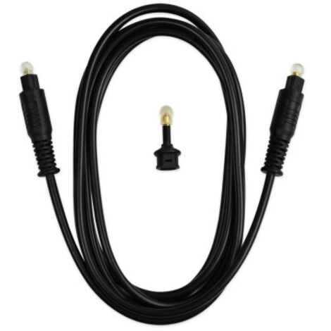 Ekon ECATOSL18AD câble InfiniBand et à fibres optiques 1,8 m Toslink Noir