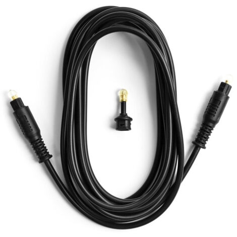 Ekon ECATOSL30AD câble InfiniBand et à fibres optiques 3 m Toslink Noir