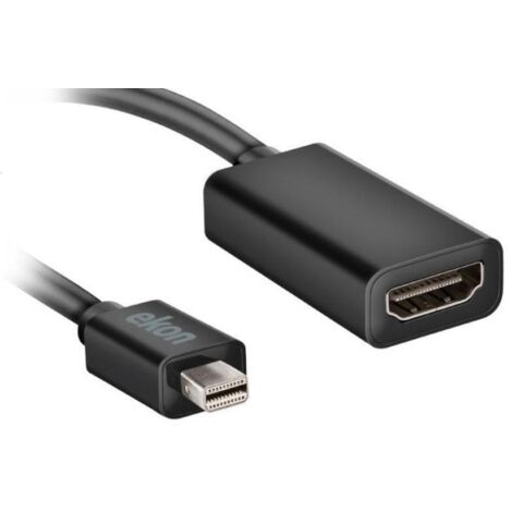 Ekon ECITDISPLHDMI cavo e adattatore video Mini DisplayPort HDMI tipo A (Standard) Nero