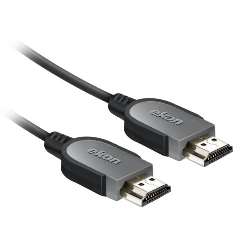 Ekon ECITHDMI18MMK cavo HDMI 1,8 m HDMI tipo A (Standard) Nero