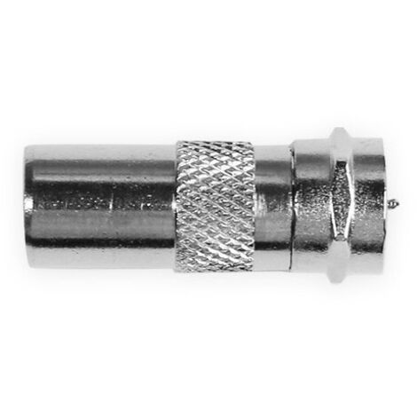 Ekon ECSATADATMM cambiador de género para cable F 9,5 mm Acero inoxidable