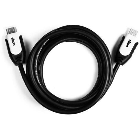 Ekon ECVHDMI30MMK câble HDMI 3 m HDMI Type A (Standard) Noir
