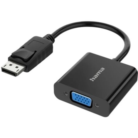 El adaptador de vÃdeo Hama es la solución perfecta para conectar dispositivos con salida DisplayPort a monitores, televisores o proyectores que util