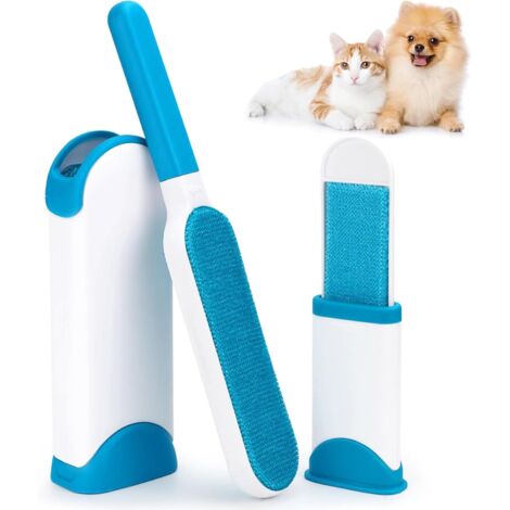 El cepillo para pelo de mascotas, que se utiliza para eliminar el pelo de las mascotas de los sofás, etc., también se puede utilizar como cepillo para la ropa.