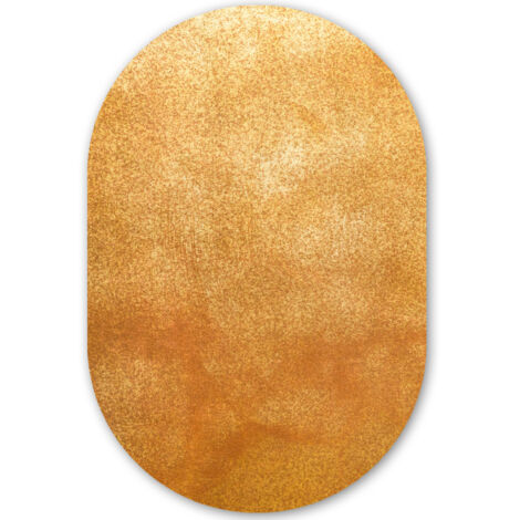 EL CUADRO Hierro - Óxido - Oro - Metal - Lujo Adornos Pared 40x60