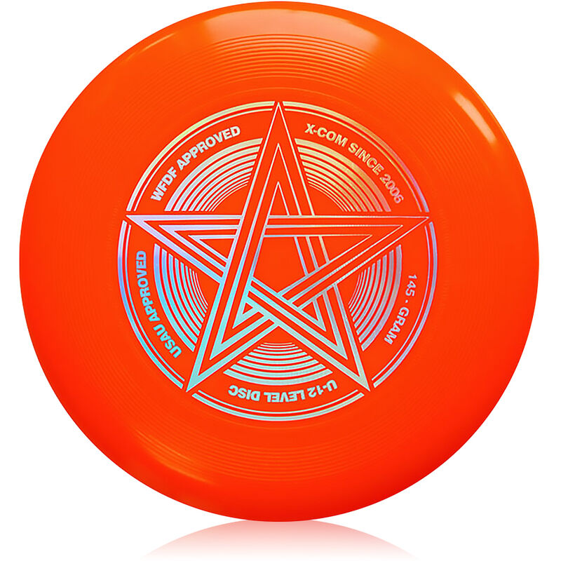 

El disco de vuelo, Juego de juguete al aire libre, 9.8 pulgadas 145G Naranja