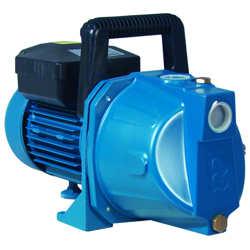 El garden 800 Pompe de surface - Bleu / orange / acier inox