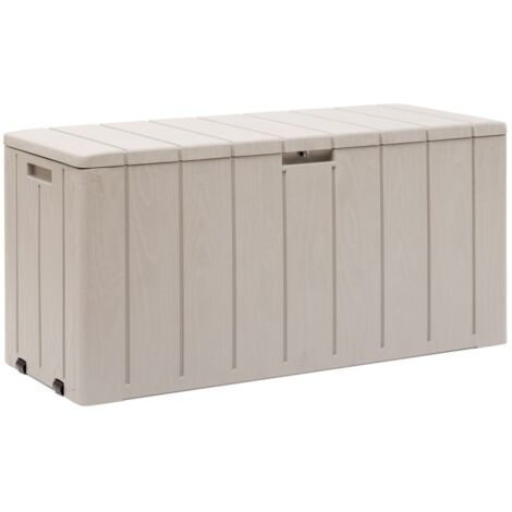 Arcon resina bravo 270 l 117 x 45 x 56h gris toomax