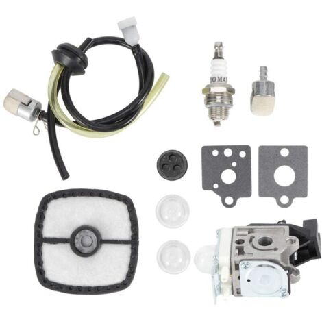 Élagage efficace Ensemble de carburateur à Performance Stable Accessoire de remplacement de carburateur pour tondeuse Srm-225 Pas-225 Pe225 Ppf225 Shc225 Srm225u