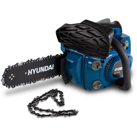 Elagueuse thermique 25.4 cm³ 25 cm - Guide et chaîne HYUNDAI - Deuxième chaîne gratuite