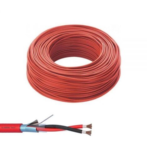 Elan Cavo antincendio 2X0,50 Tw Schermato Rame 100mt - 282051R