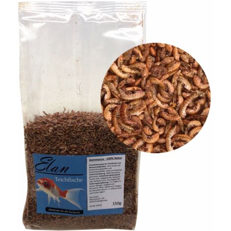 Elan Gammarus natürliches Premiumteichfutter 150 g Sticks