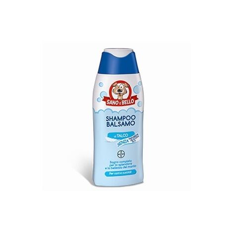 Elanco Shampoo Balsamo al Talco Cani e Cuccioli  - 1 Confezione Da 250 ml