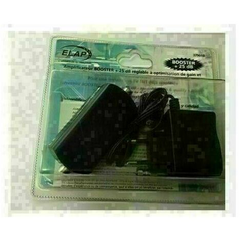 ELAP AMPLIFICATEUR BOOSTER +25 DB REF 379013 HDME