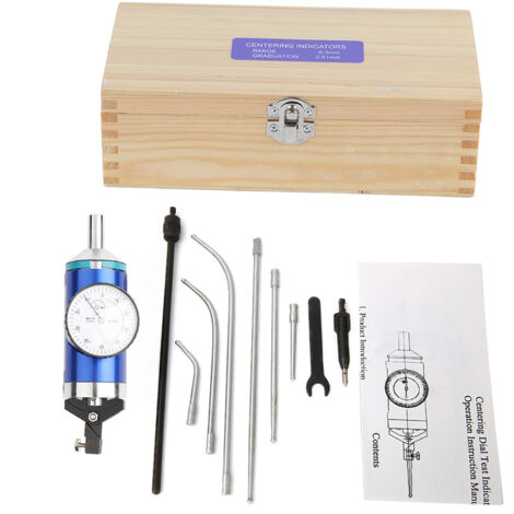 Élargissement de l'indicateur de centrage de l'application Gauge de test professionnel pratique pour les outils d'atelier fournit du matériel industriel