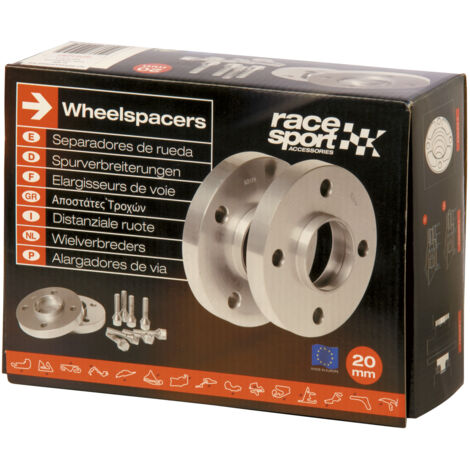 Elargisseurs de voie 16mm + vis 14x1.50     5x112-66.6