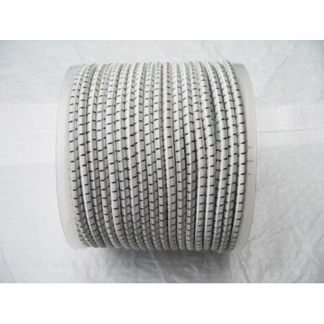 Elastic Bungee Rope Shock Cord 10MM x 100M (Luggage Tie Down White Black)