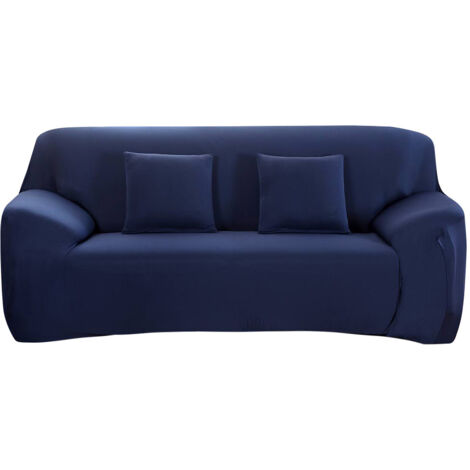 Elastic Dustproof Slipcover Sofa Cover Cushion Protector (For Loveseat)