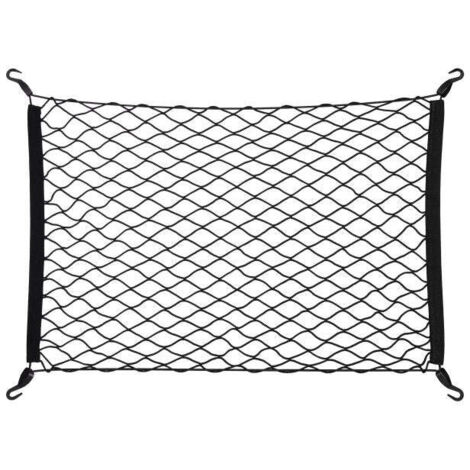 Elasticated car luggage net