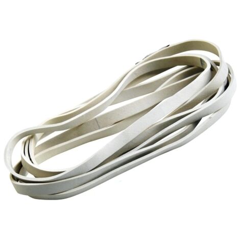 Elastico diametro 80 mm x larghezza 6 mm, bianco 1 kg
