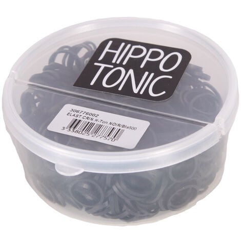 HIPPOTONIC Élastiques à crinière noir